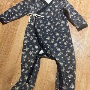 Jamie Kay Blue Floral Footie